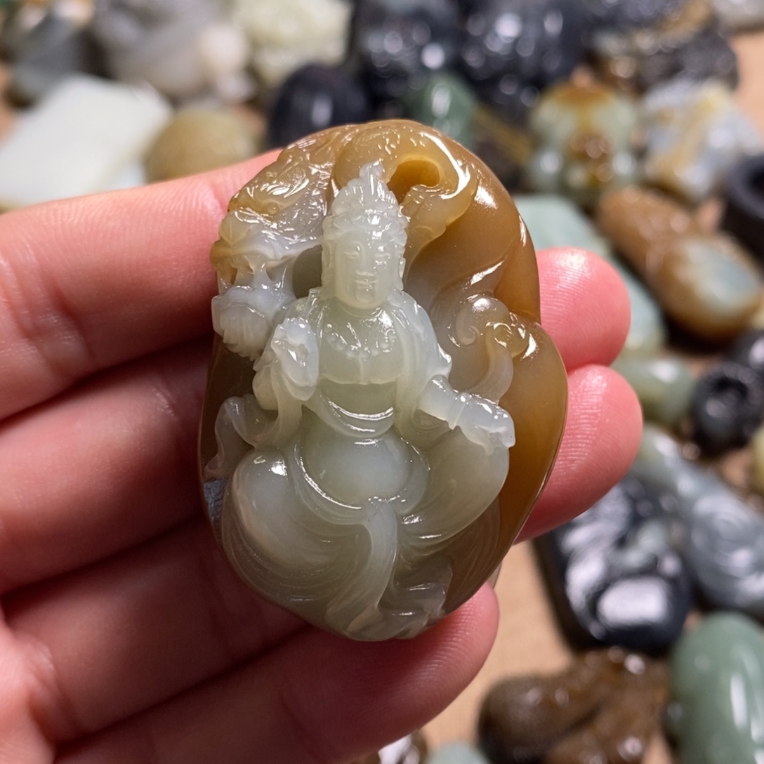 【闪购商品】和田玉挂件未镶嵌