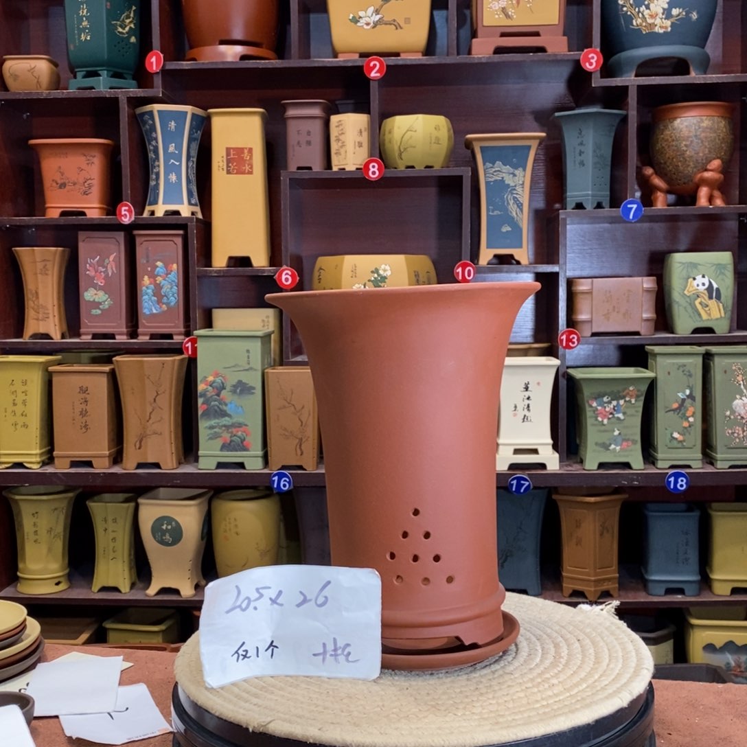 紫砂花盆紫砂艺术