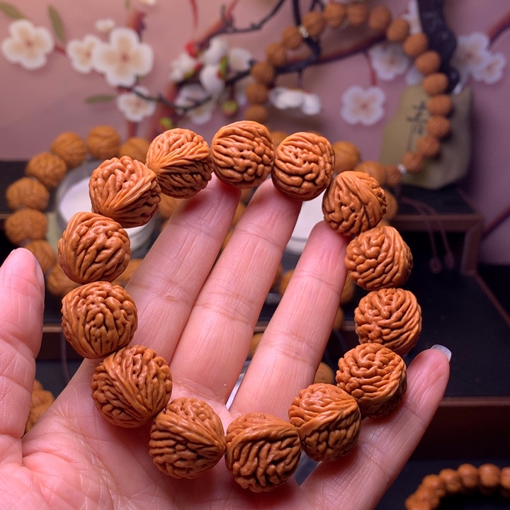 桃核手串龙纹桃核1