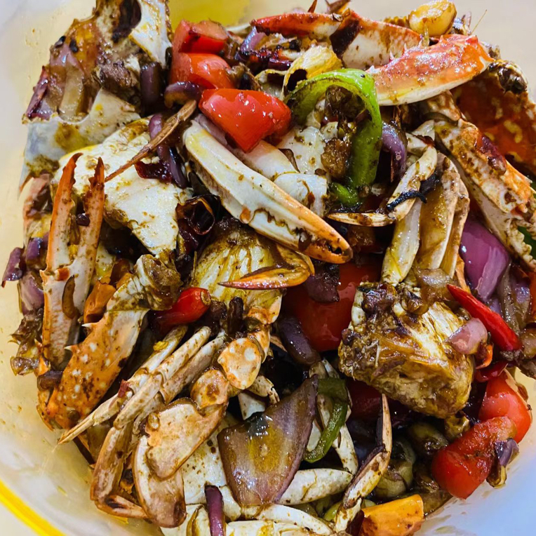 香辣螃蟹一份(300g)