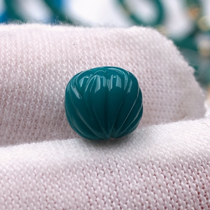 绿松石车挂未镶嵌8.4x7.4