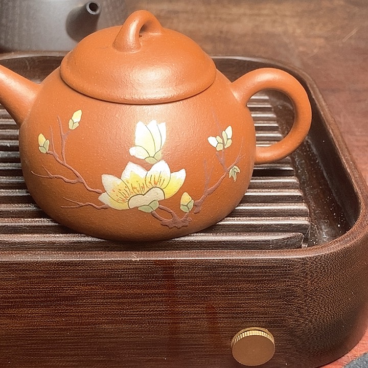 紫砂茶壶柴烧紫砂