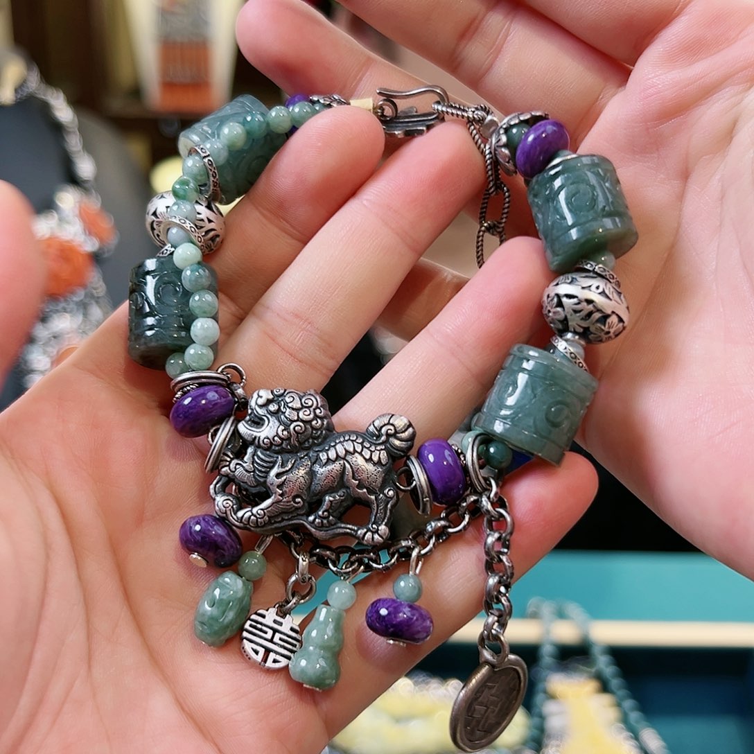 未镶嵌翡翠手链手链