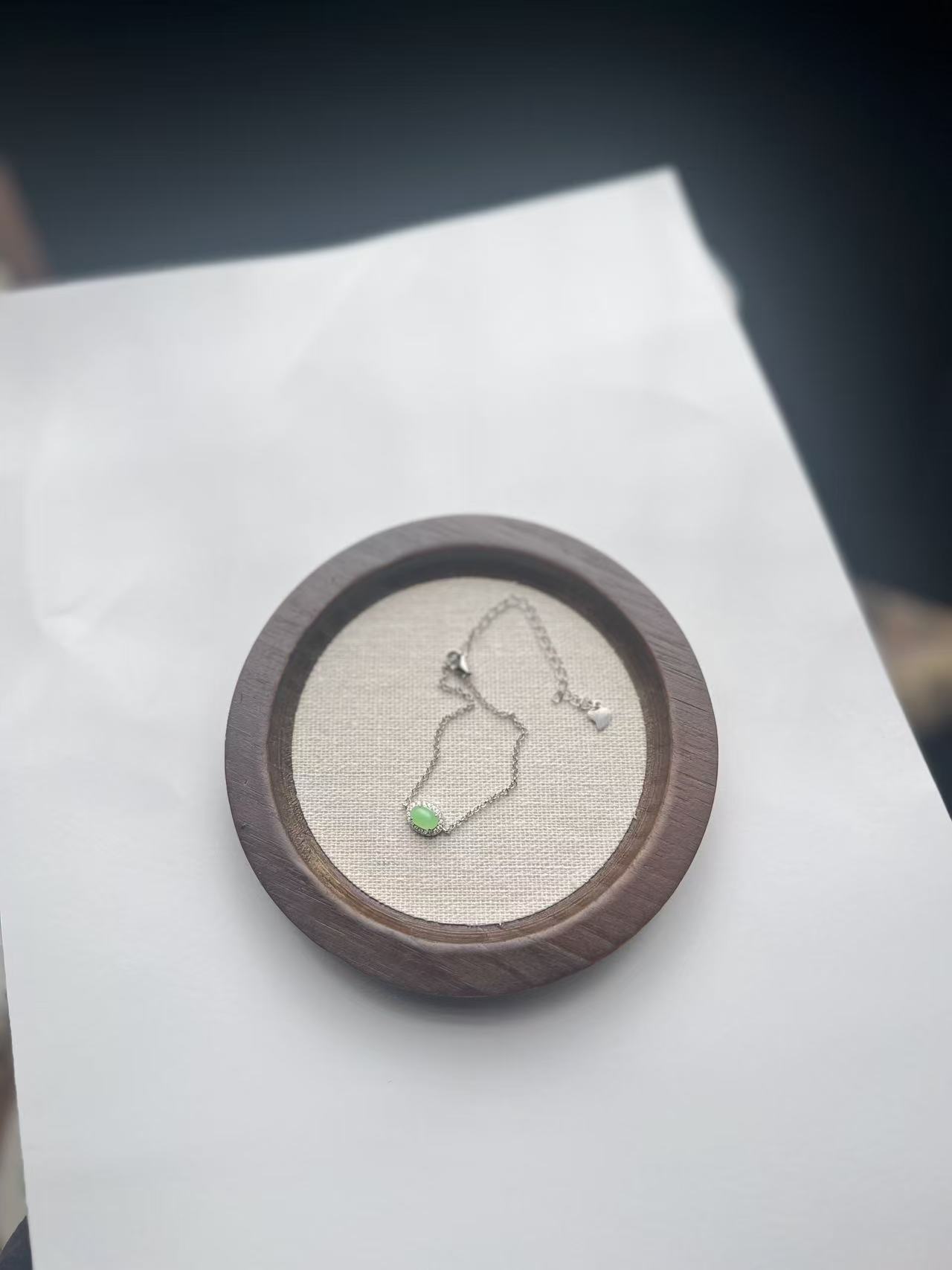 A货翡翠镶嵌气质手饰珠宝