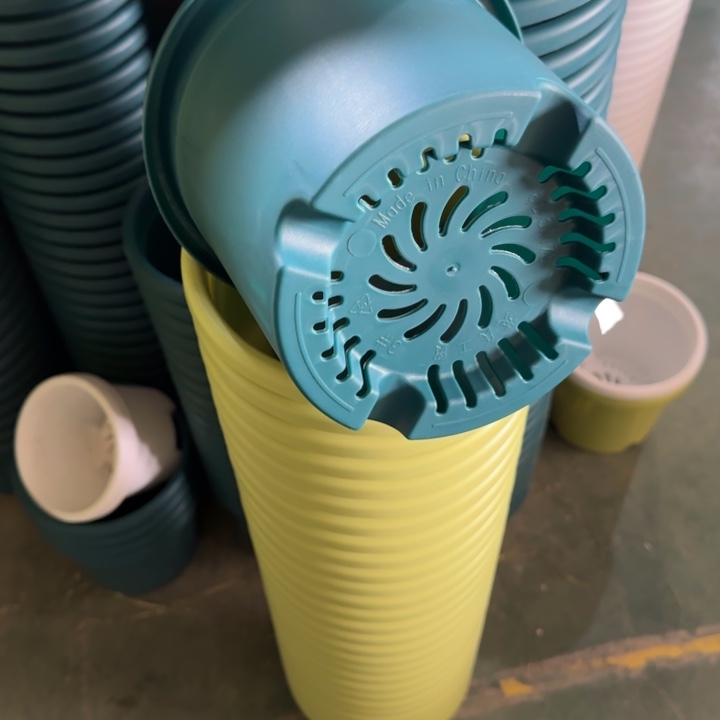 四季3号10个军绿色的口径21花盆