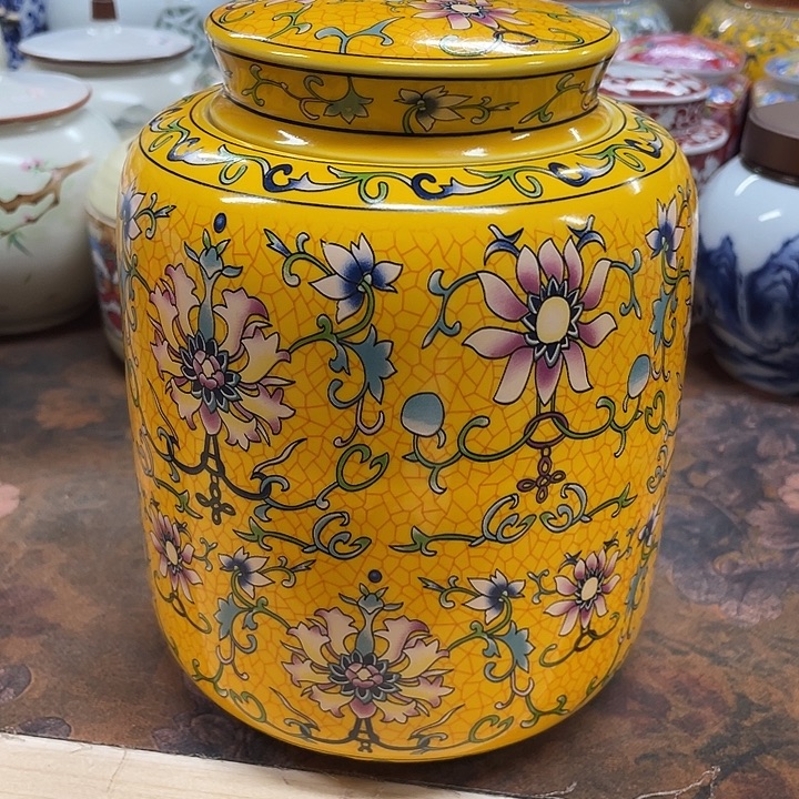 陶瓷罐茶叶罐密封罐储物罐子