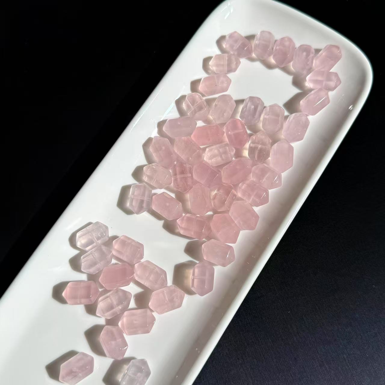 天然马粉DIY双尖9mm+原创设计小众配件O144多样性发一