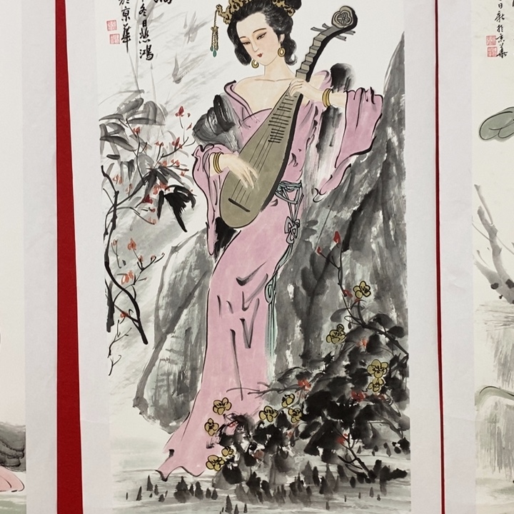 日新画作欣赏作品