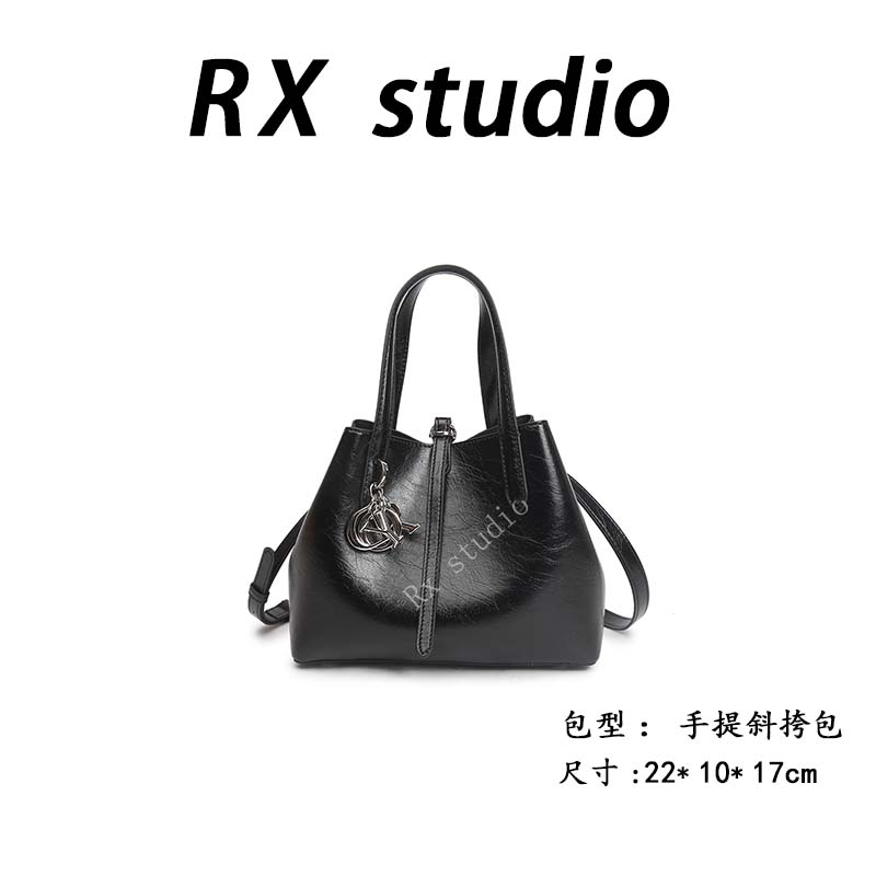 【瑞熙甄选】SKL-7278-黑色RAIN.CUN轻奢小众时尚女士包