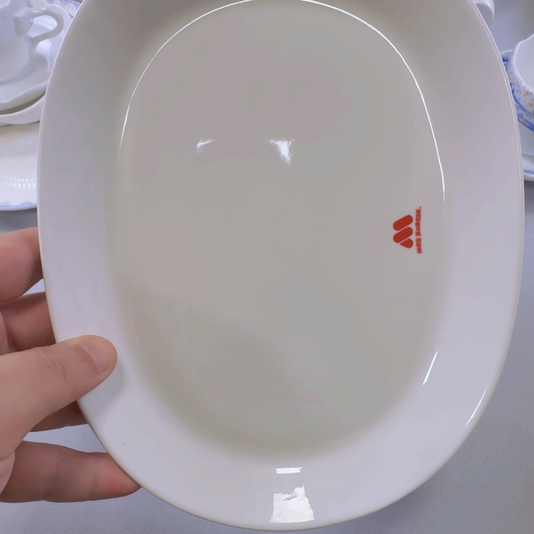 联盟陶瓷9寸m标椭圆盘