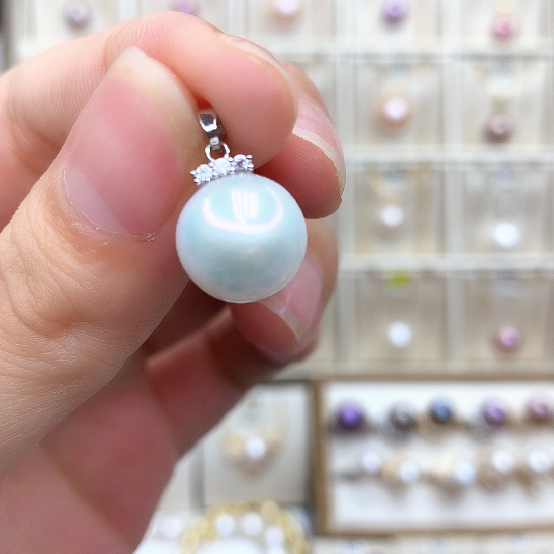 淡水珍珠颈饰合金