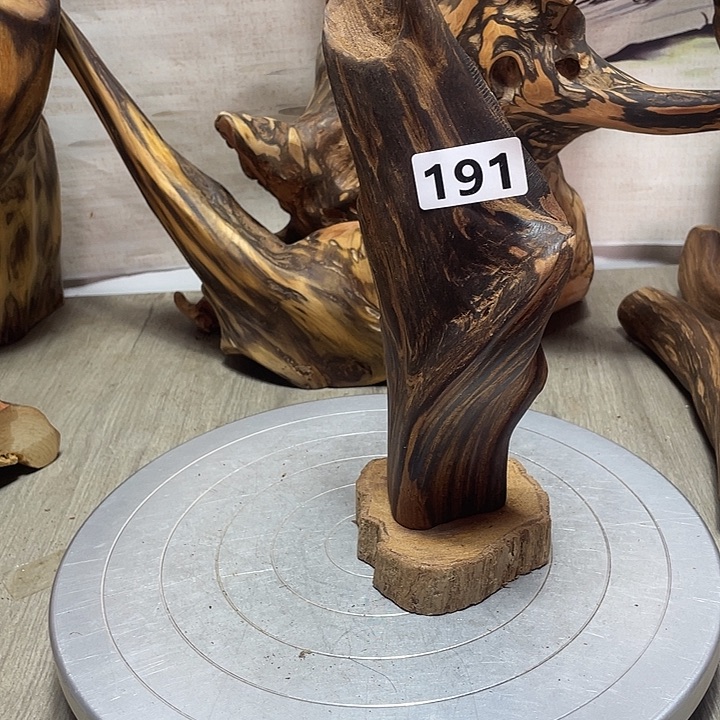 傻***驴木直播间木质摆件