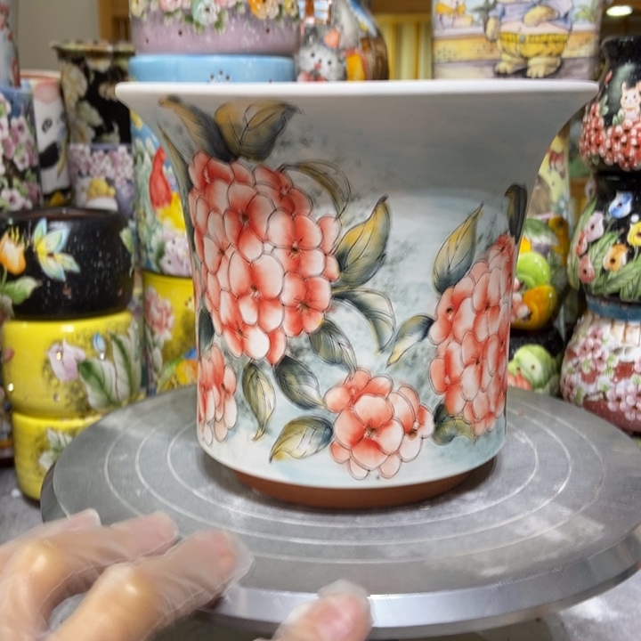 景德镇艺术手绘作品