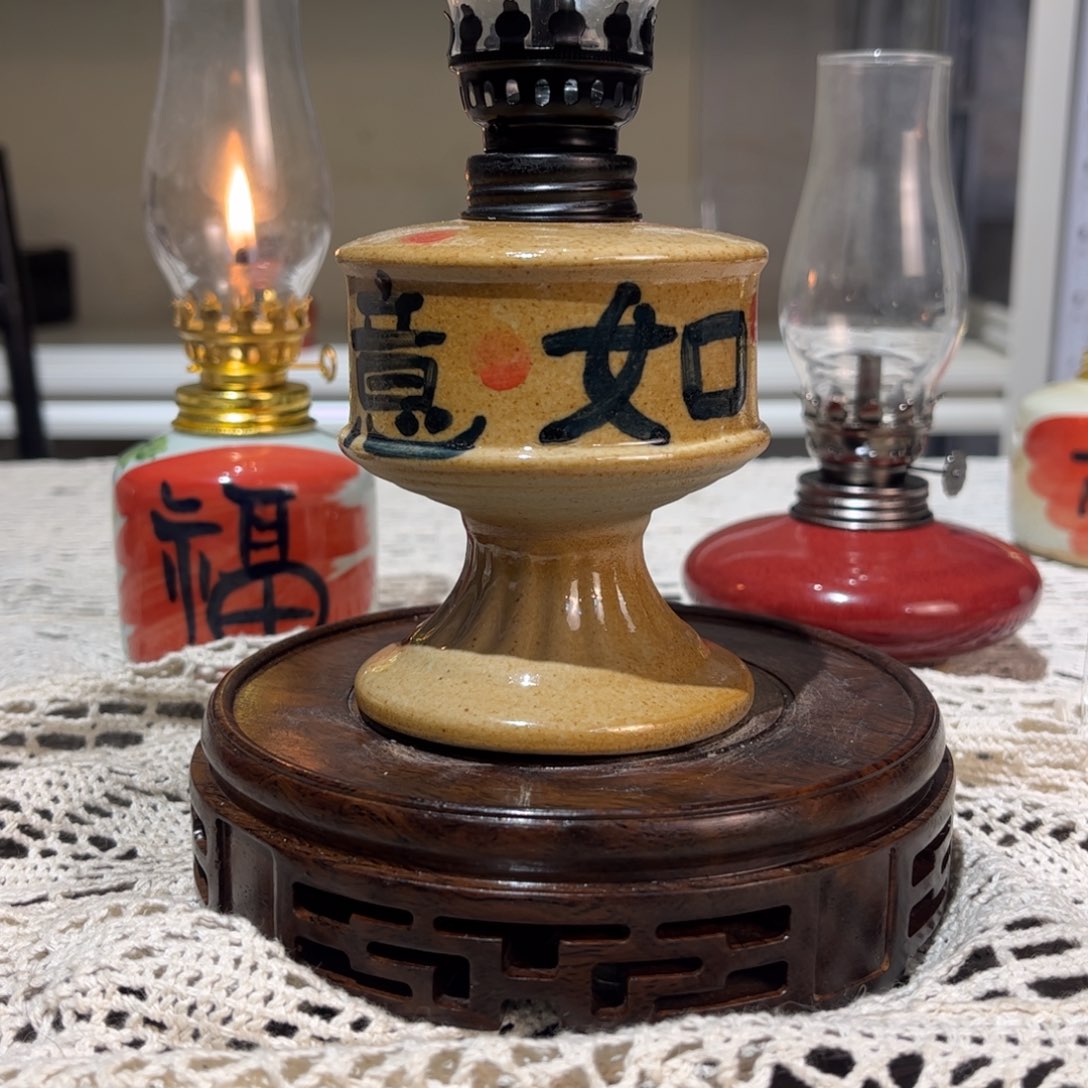 摆件景德镇陶瓷香薰灯