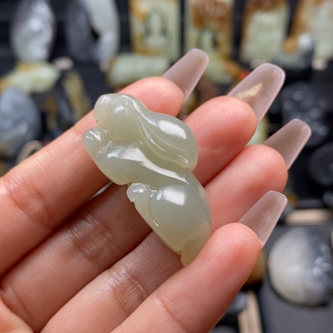 和田玉挂件未镶嵌