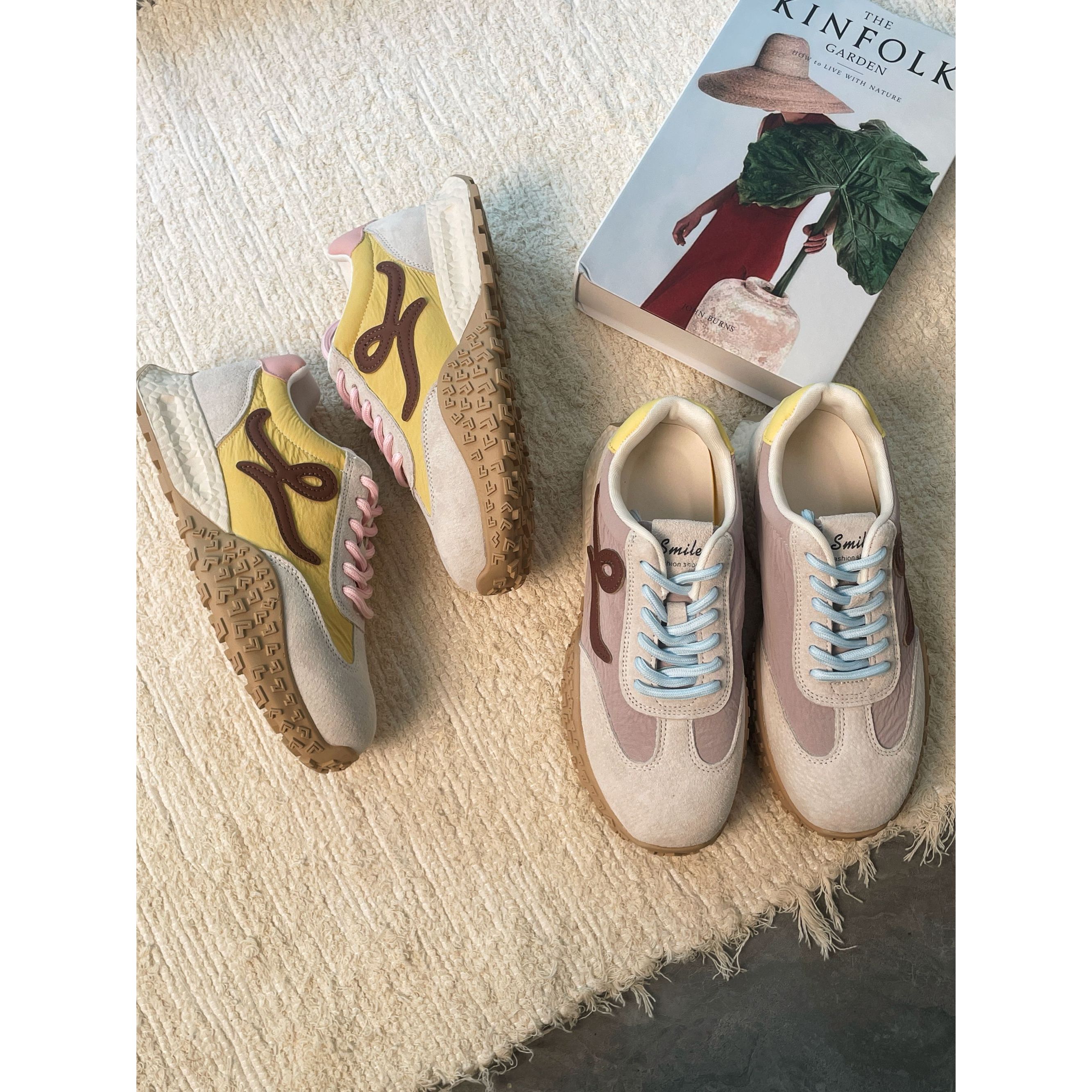 夏季休闲厚底夏季德训鞋时尚休闲鞋复古潮流城市游牧风5066