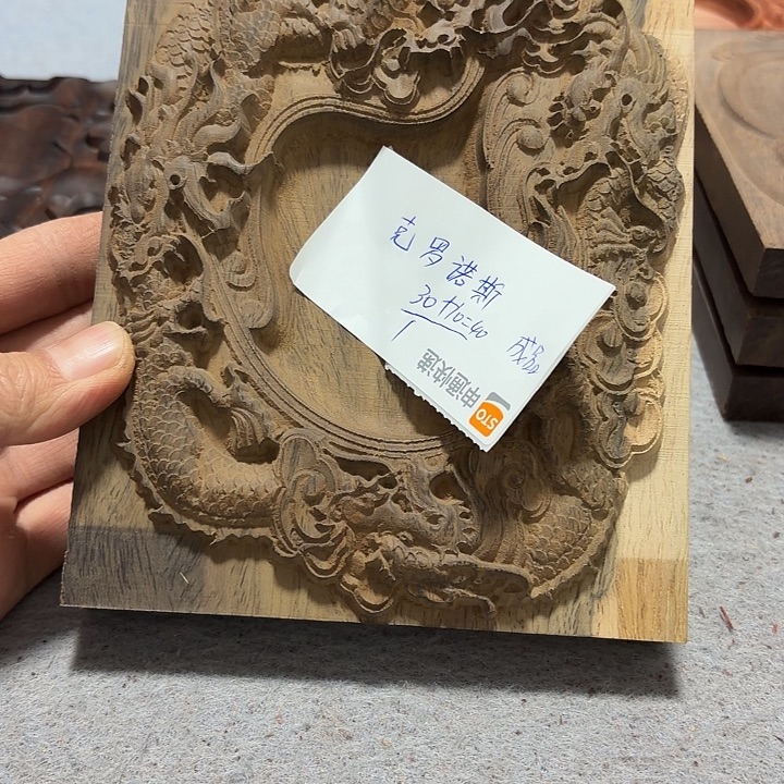 克***斯风车木（黑檀木）瑕疵底座