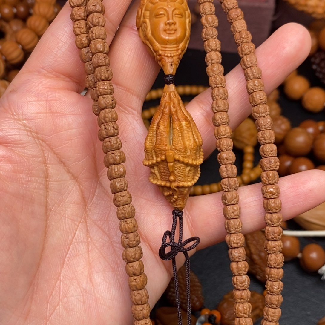 猴头核桃吊坠橄榄猴头