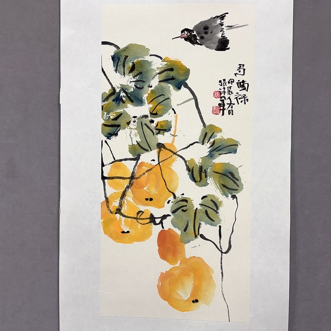 国画国画纯手绘作品请放心去藏