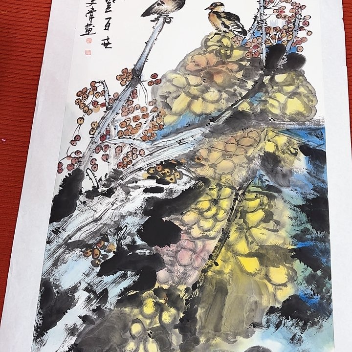 国画徐文清老师展览原作
