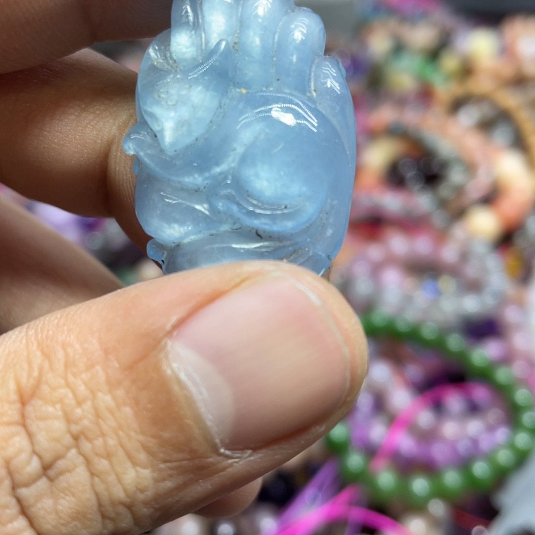 紫晶颈饰银S800镀金镶嵌