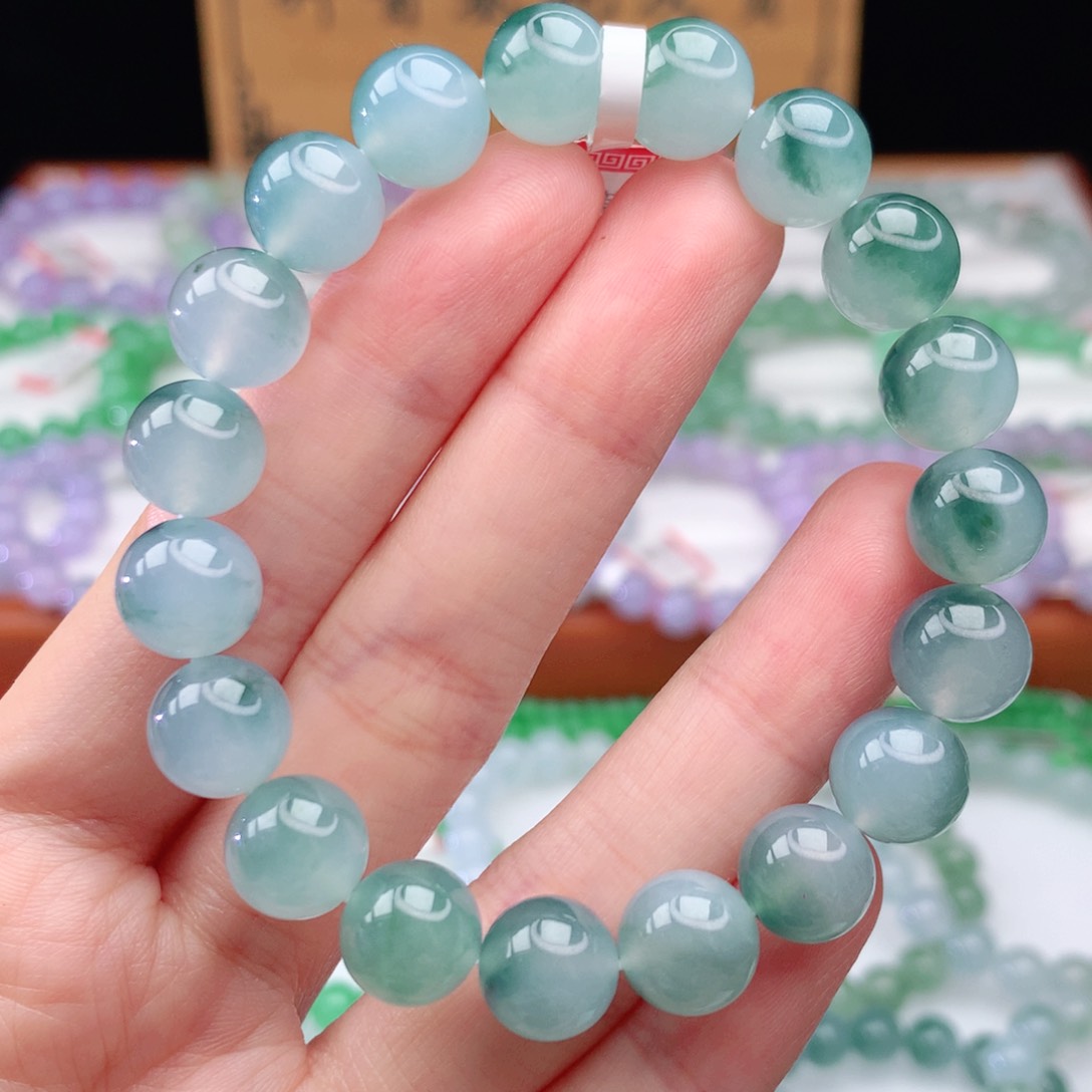 翡翠手链未镶嵌翡翠10mm
