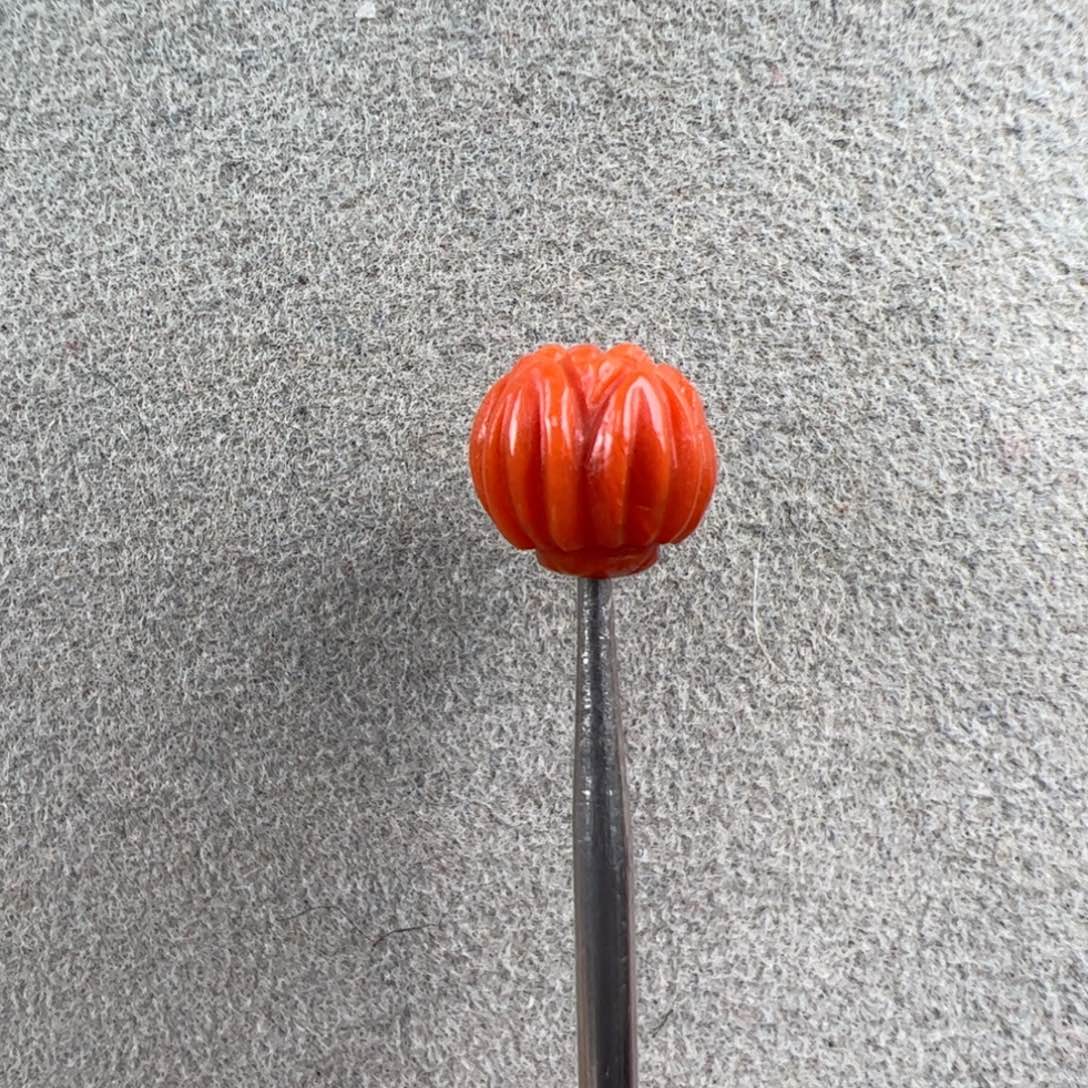 南红玛瑙未镶嵌（莲花珠7mm