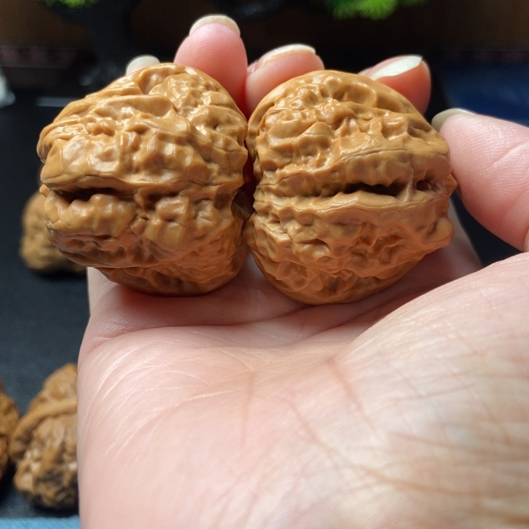 文玩核桃把件蛤蟆头41