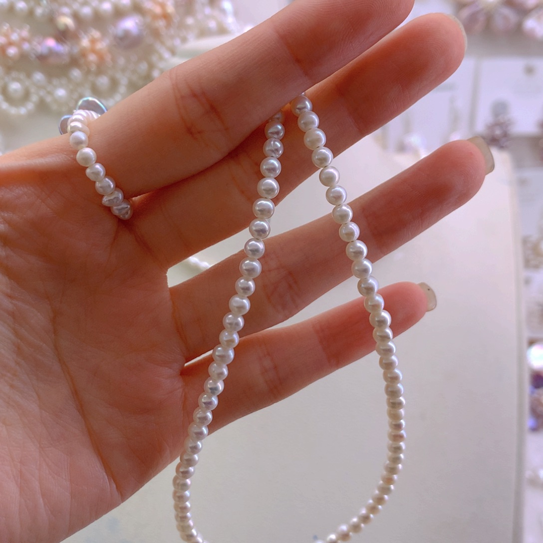 芳***淡水珍珠项圈套装未镶嵌