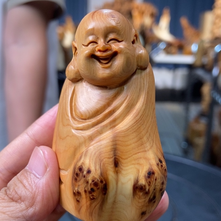 柏木（崖柏）手把件