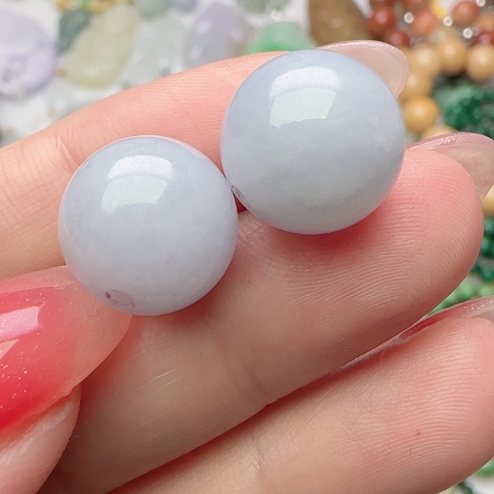 暖***周翡翠未镶嵌颈饰天然A货