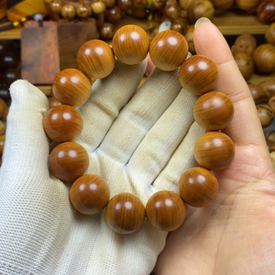 柏木（崖柏）手串/手链1.8红油