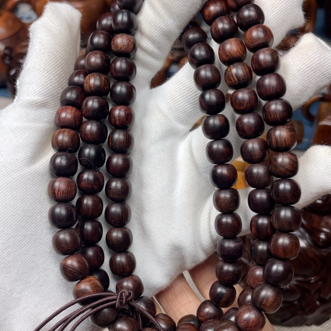 往***風黄花梨/降香黄檀手串，手链