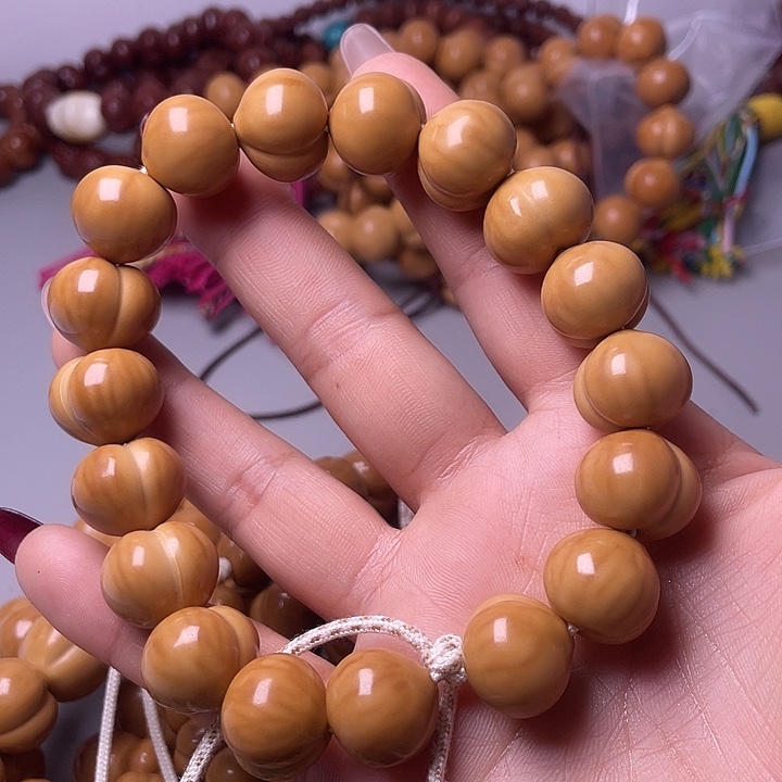 手串猴头核桃16尺寸镜面柯基屁桃手持全品无暇