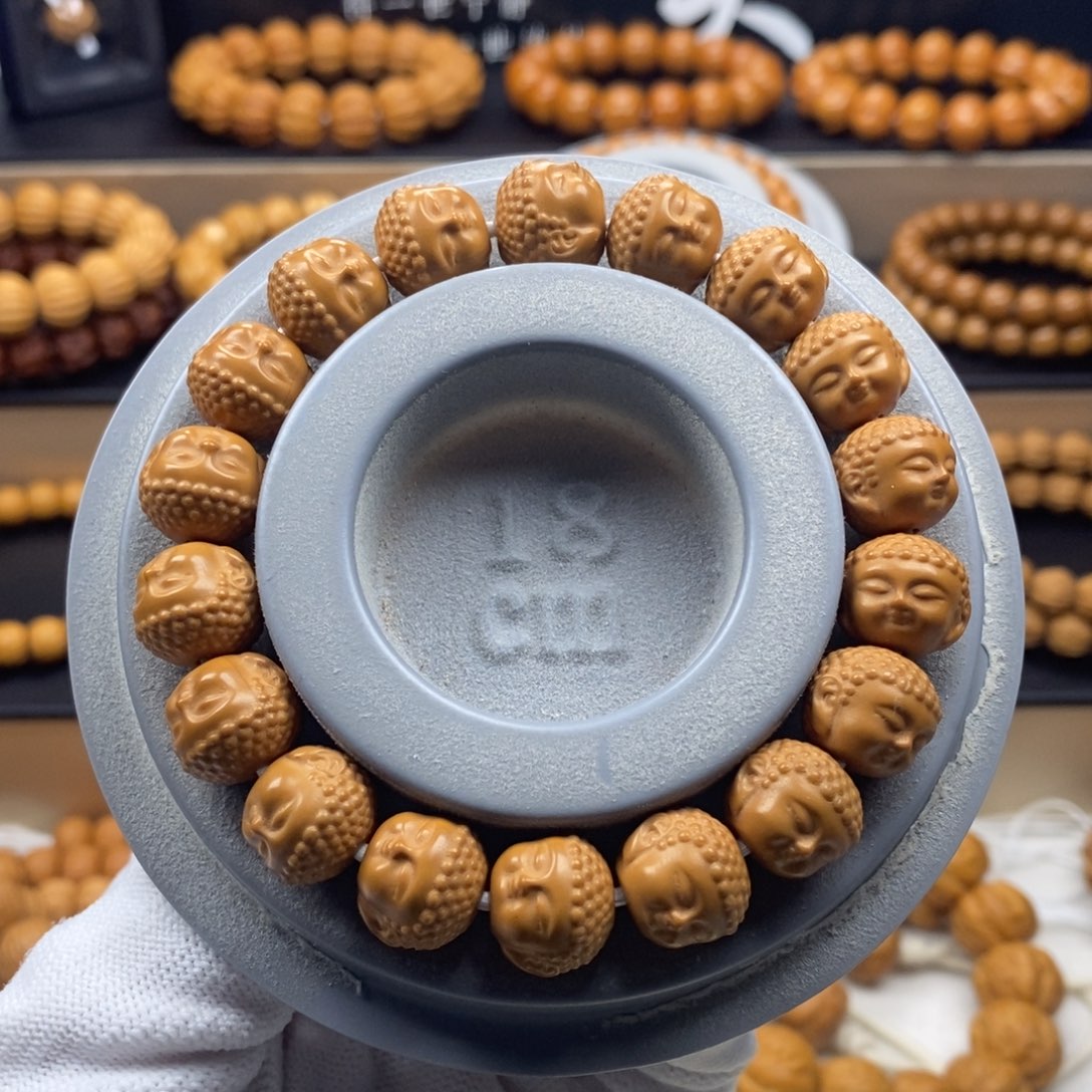 猴头核桃手串宝宝佛13mm