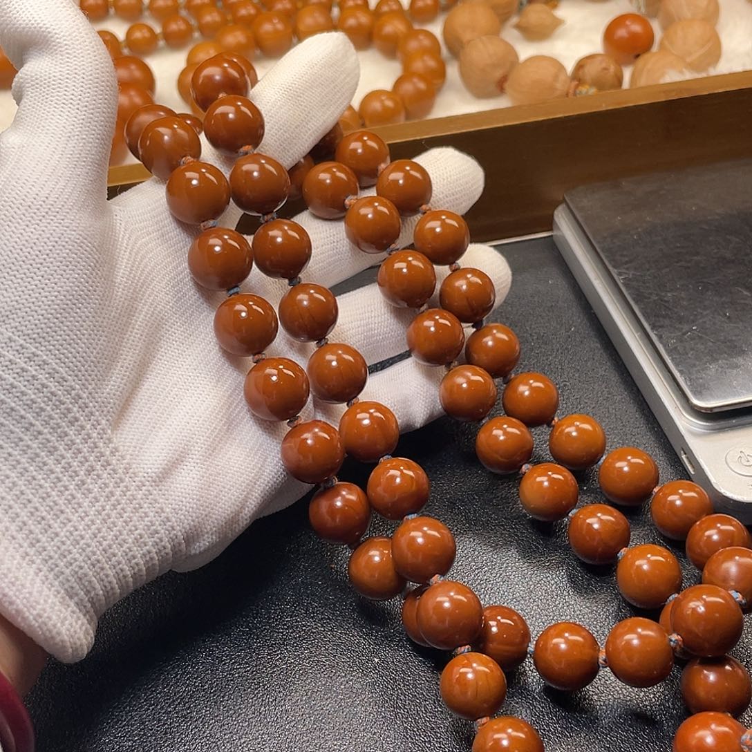 吊坠橄榄核1.36➕铁核小孔脖挂56颗