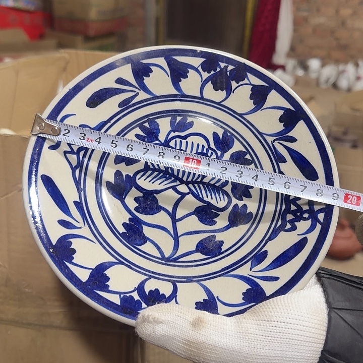 库存微瑕手绘盘子