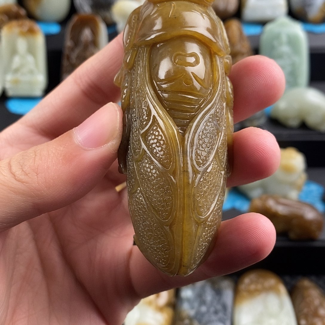 和田玉挂件未镶嵌