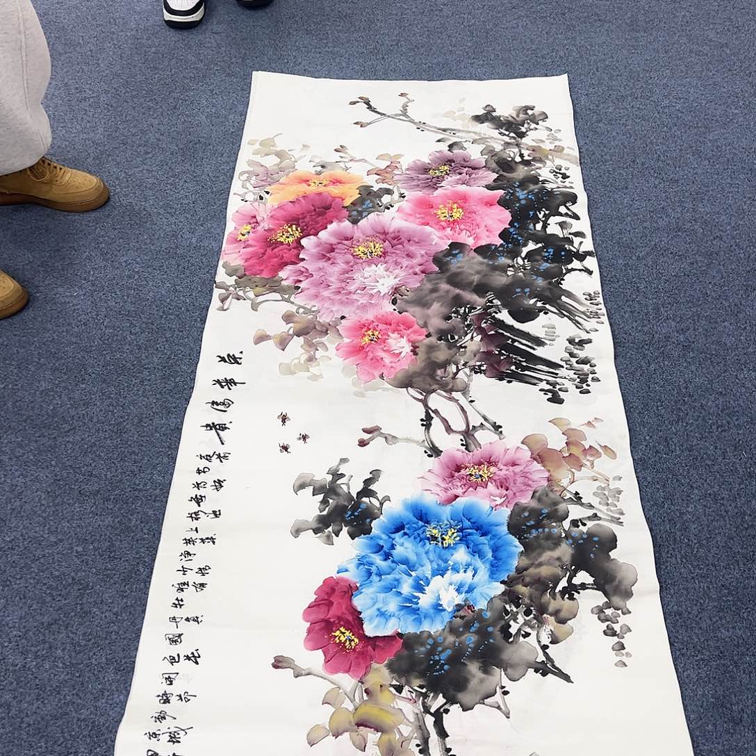 国画国画作品宣纸纯手绘