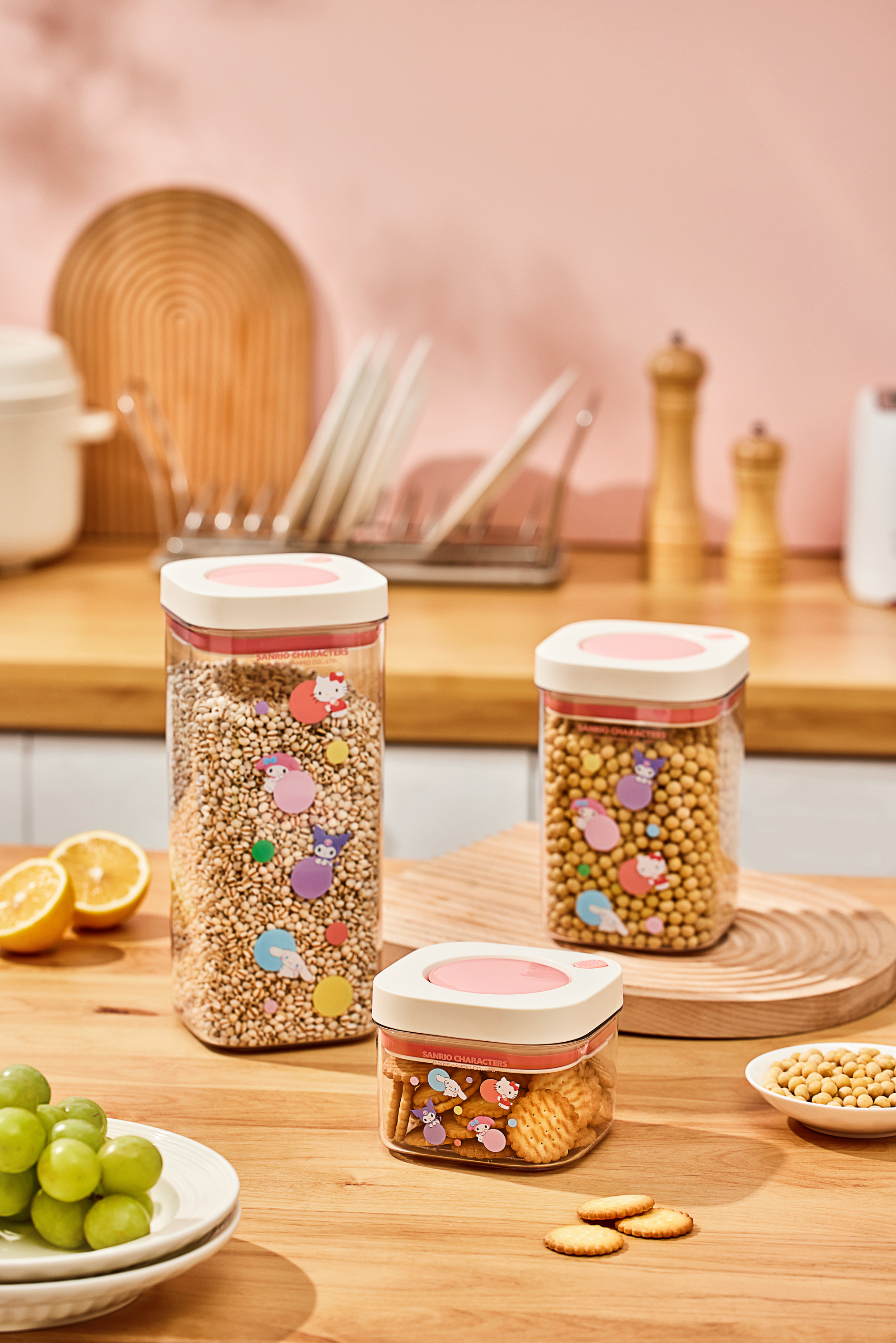 CareNest顾室 正版加厚密封罐家族系列全家福多功能防潮坚果零食