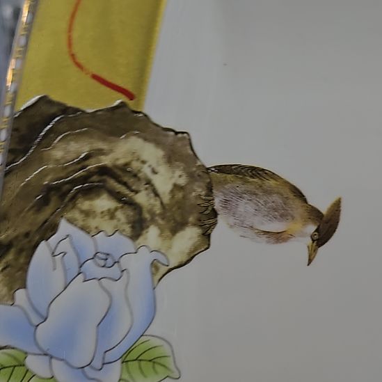 瓷片瑕疵爆花或划痕琴瑟和鸣鱼盘一个6666