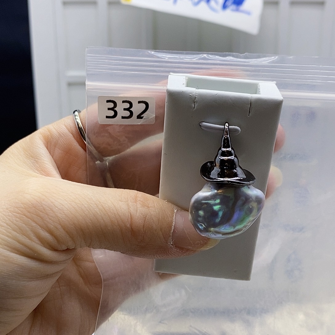 颈饰合金淡水珍珠