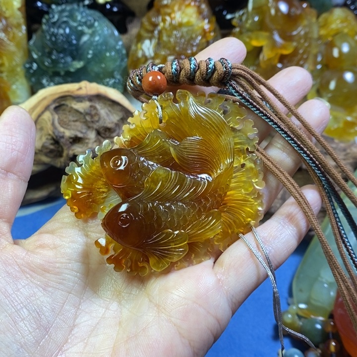 蛇纹石玉颈饰未镶嵌顺****）