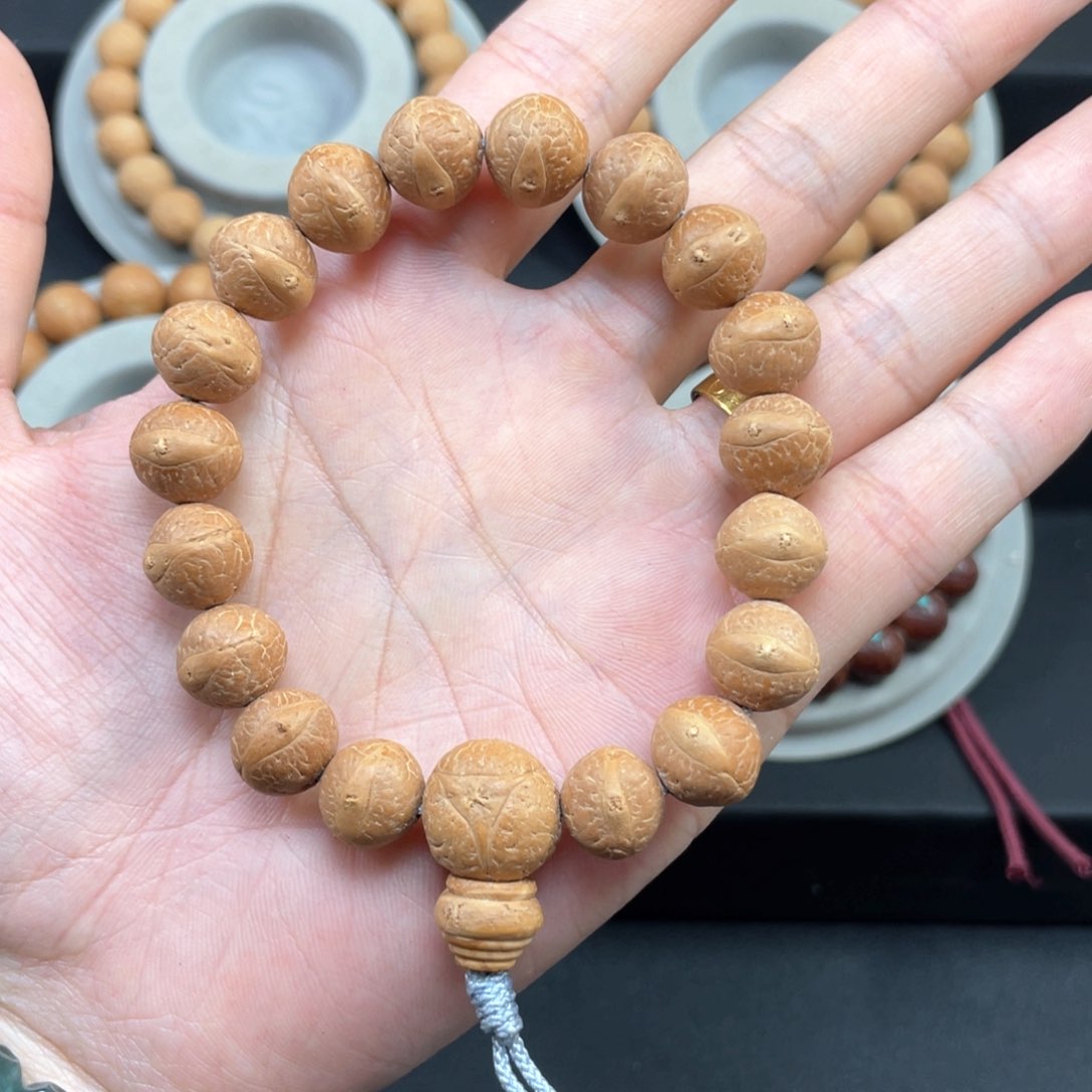 凤眼菩提手串12➕左右尺寸k10凤眼菩提D421同树