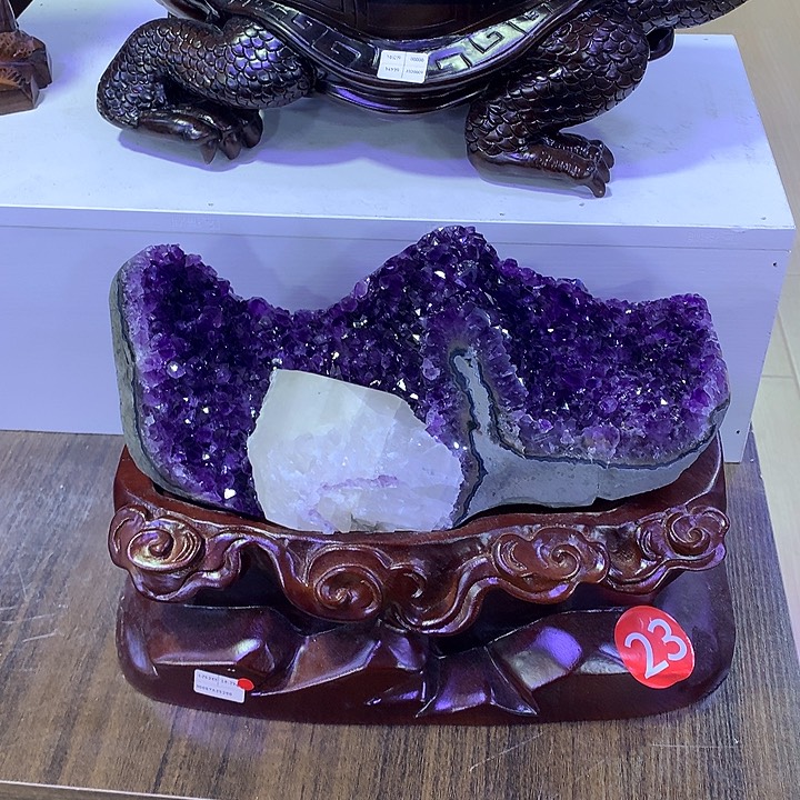 未镶嵌大型摆件（非配饰）紫晶