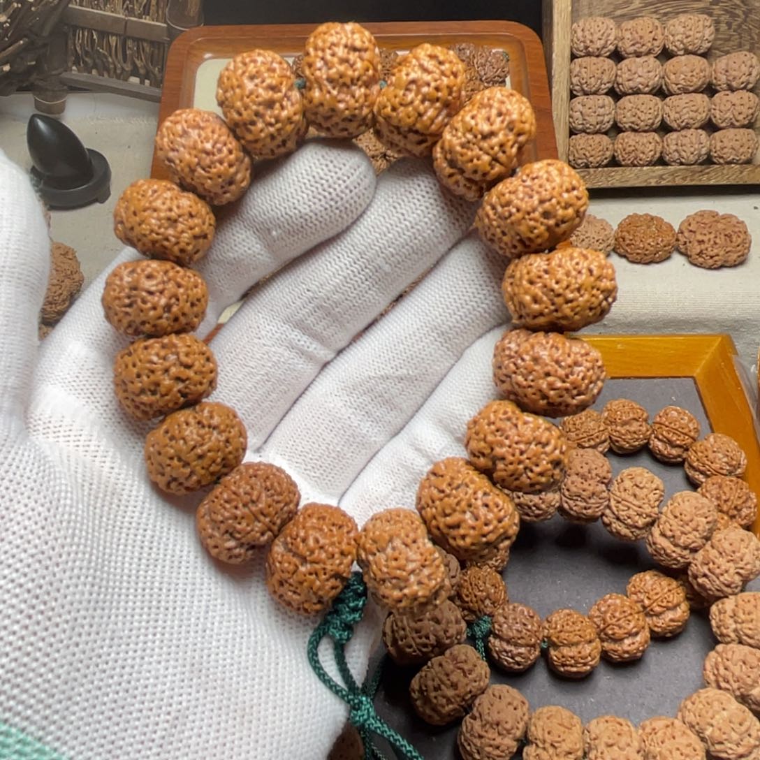 金刚菩提手串观****涛五星蜂王夹板21尺