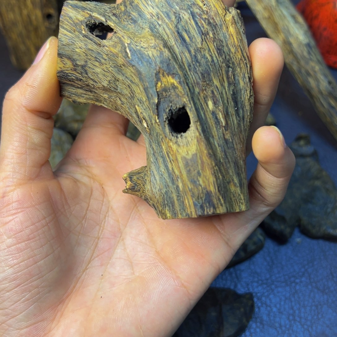 亮***沉香沉香碎屑金沙叶