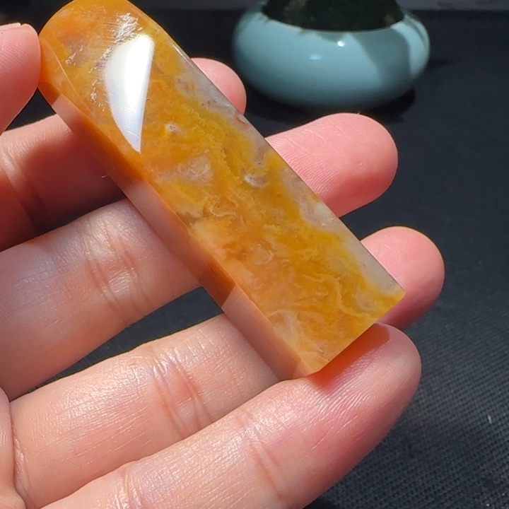 晓***草寿山石福集福寿山石印章