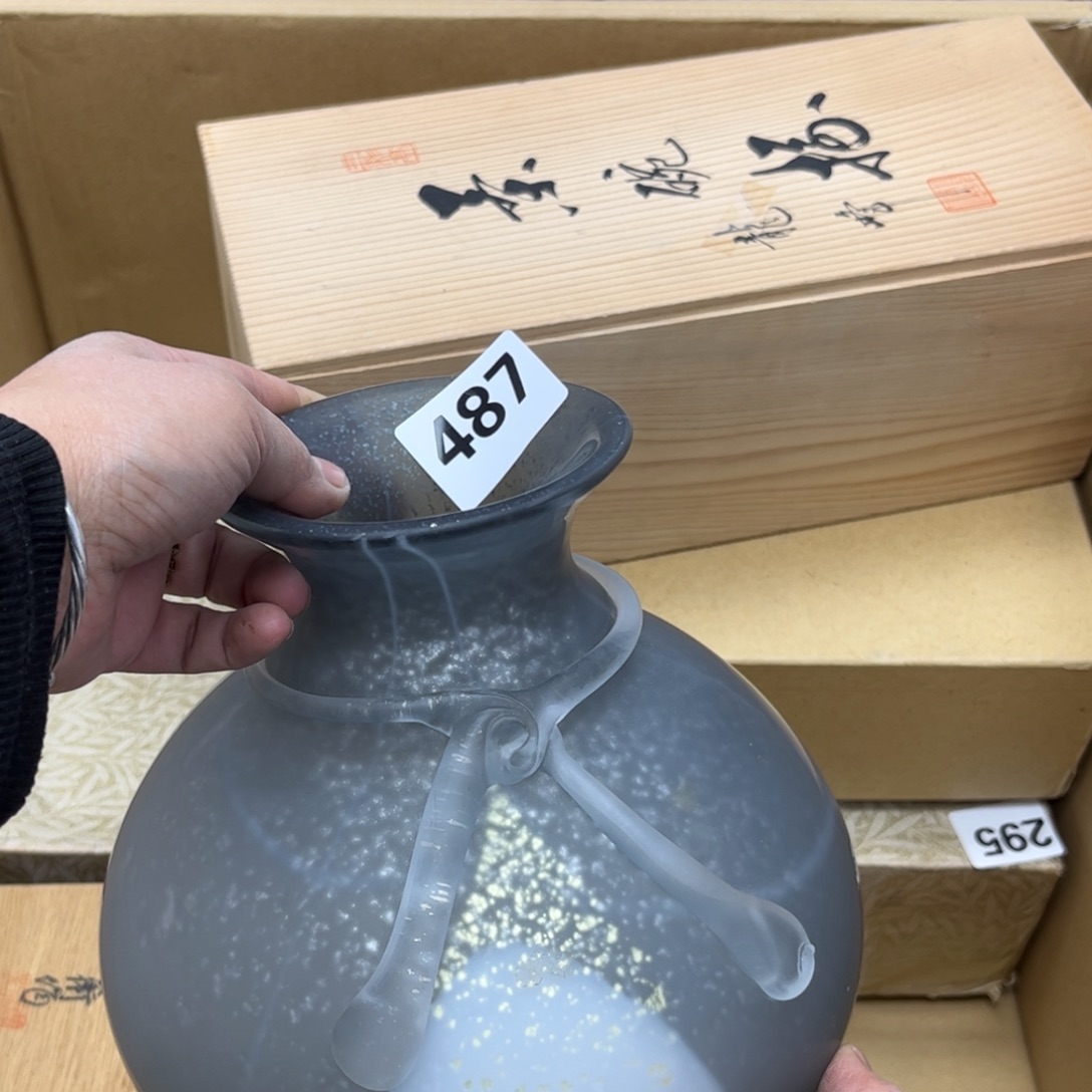瓷片摆件工艺品摆件666 