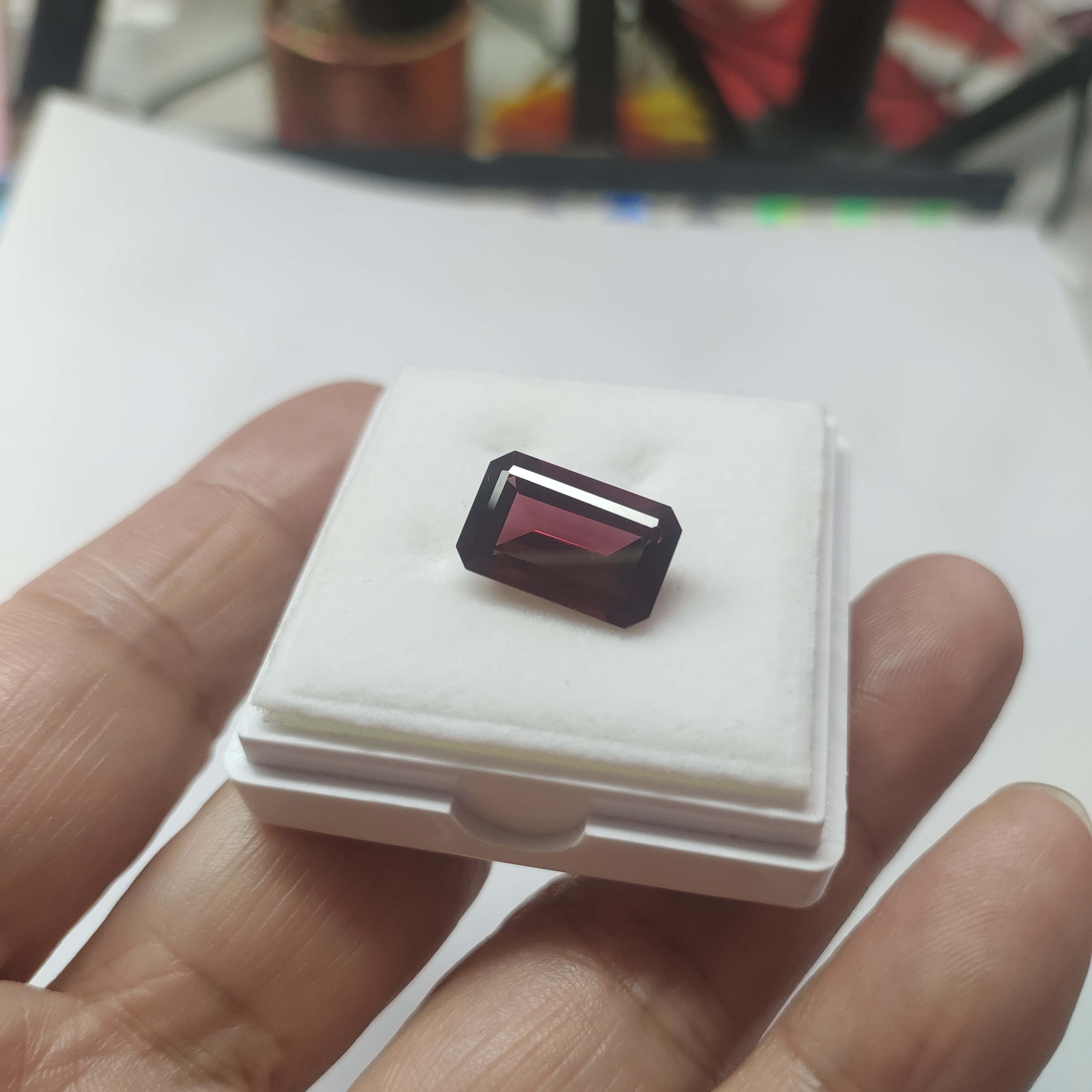 放漏抢购天然镁铝石榴石9×14毫米